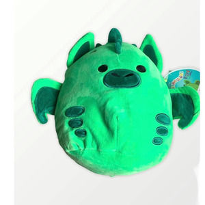 Squishmallow Puff the Green Dragon 8" Learning Express Exclusive Kellytoy Soft